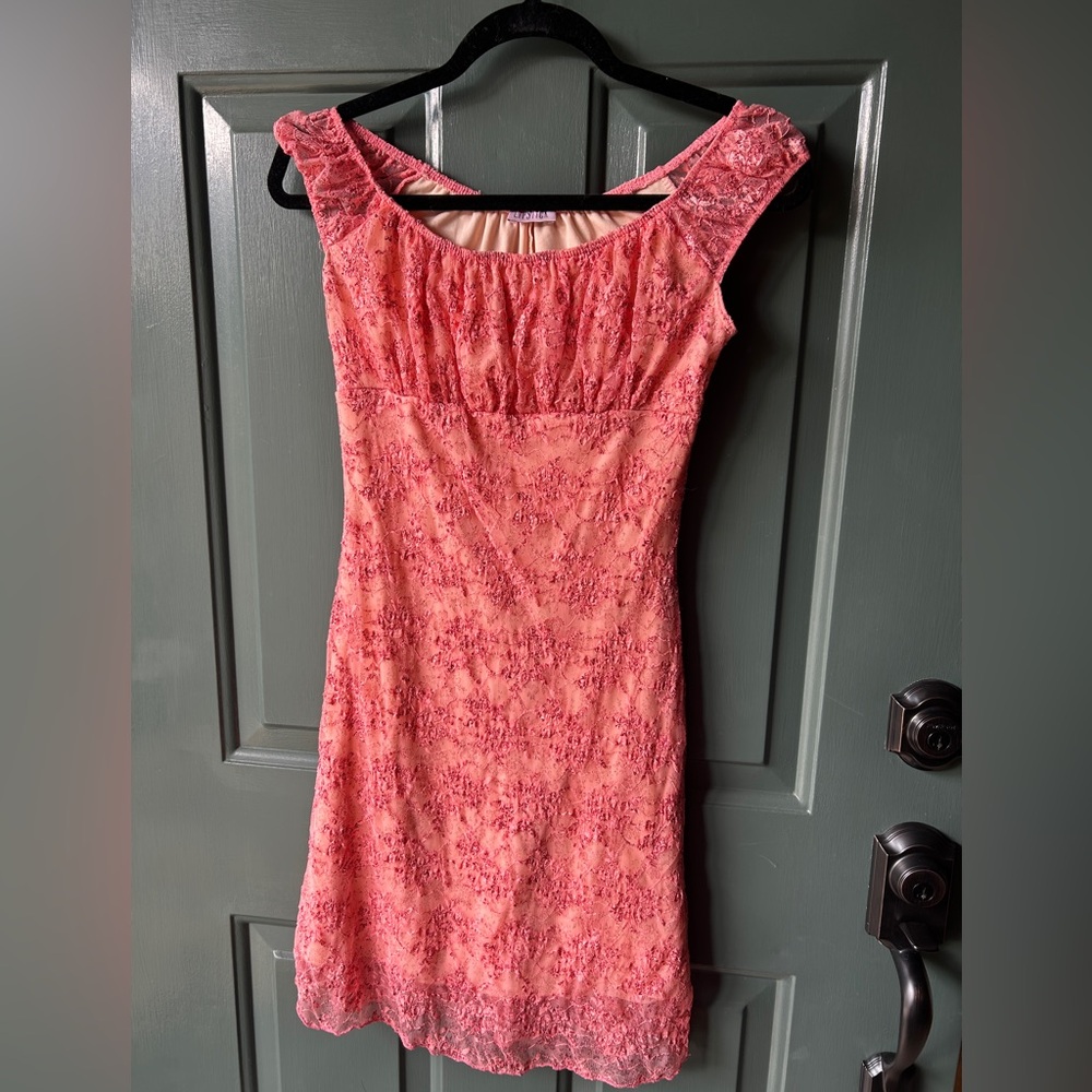 Vintage y2k Lipstick bodycon dress
